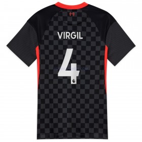 Herre Fotballdrakter Liverpool Virgil van Dijk 4 Tredje 2020-21 Kortermet